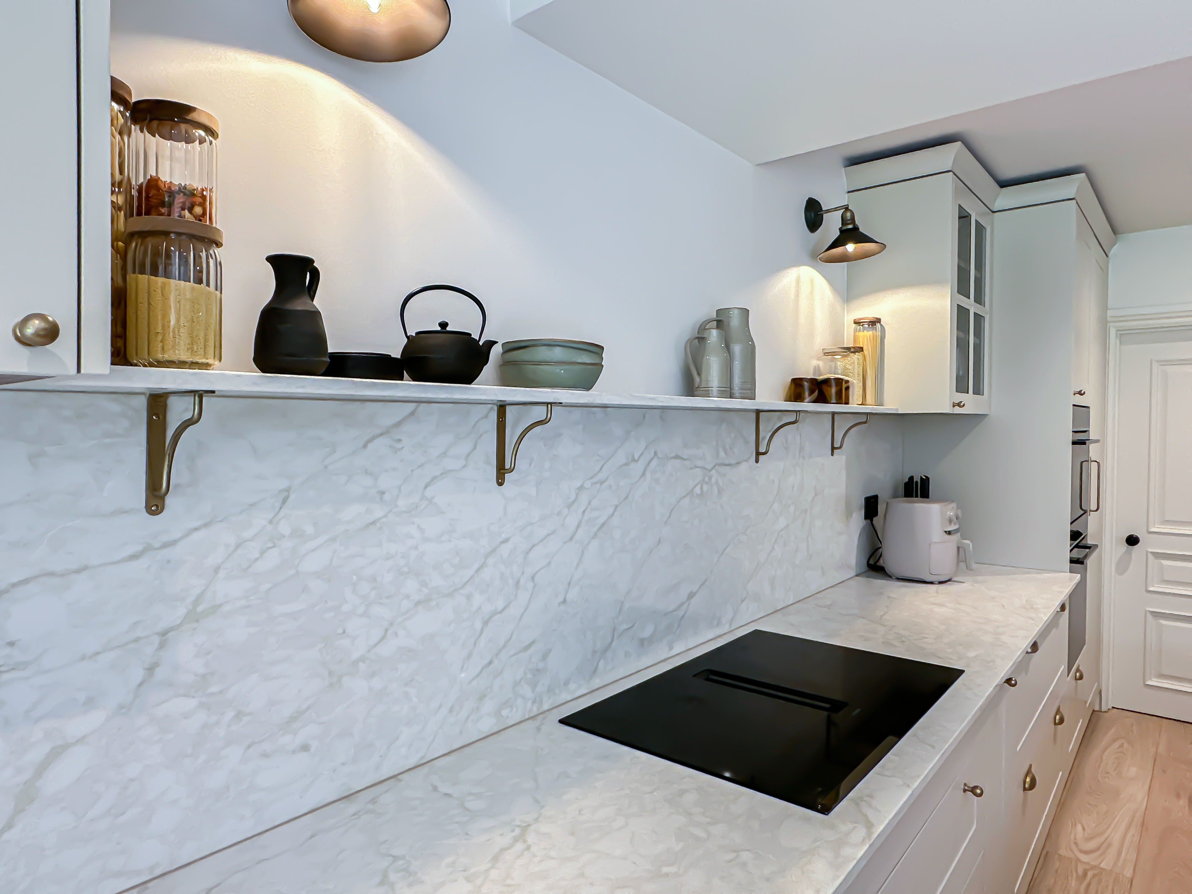 white kitchen